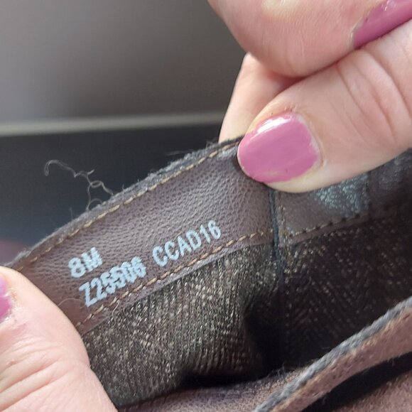 BOC Ladies Leather Boots Size 8 - Picture 2 of 3